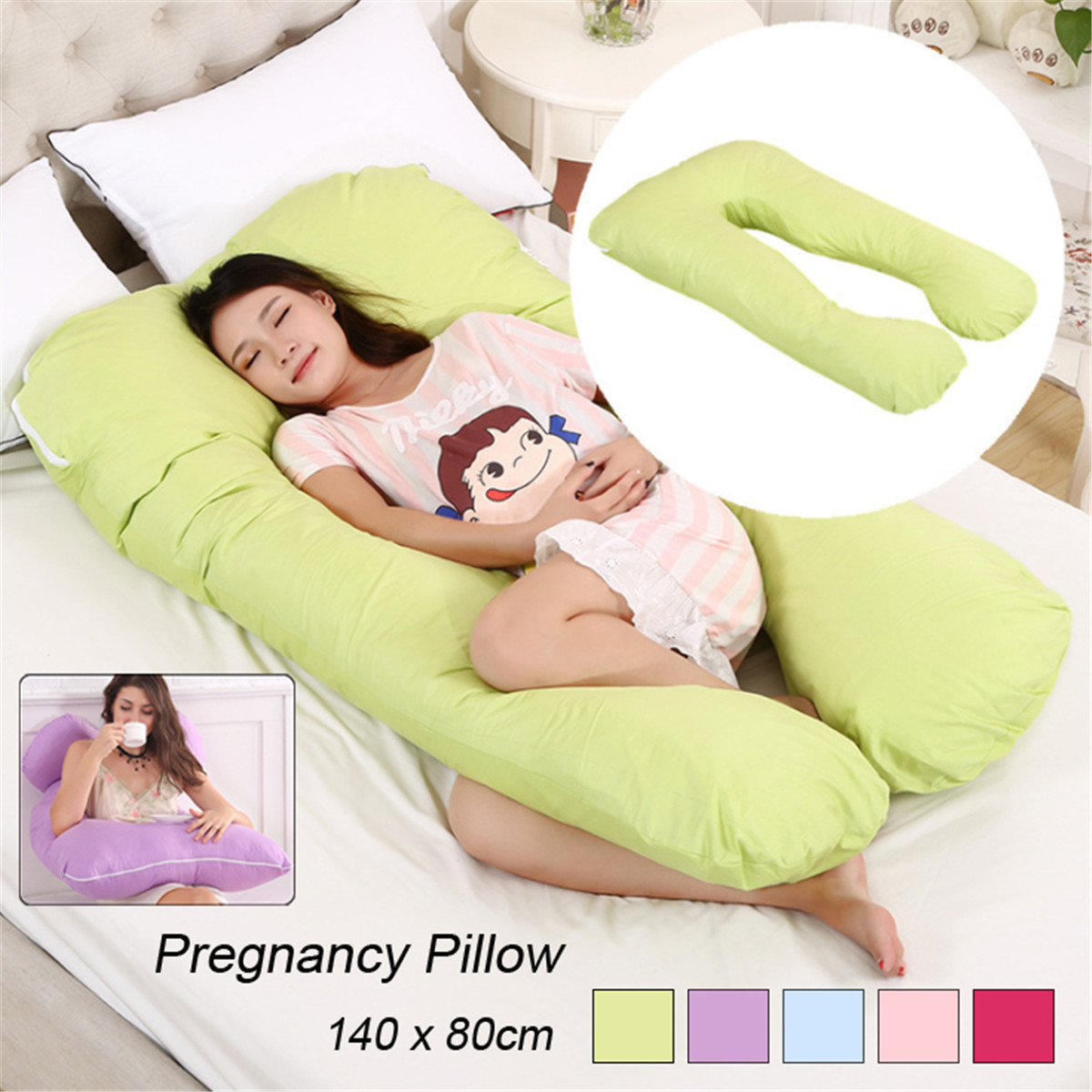 Family-Maternity-Pillow-Pregnancy-Nursing-Sleeping-Body-Support-Feeding-Cofortable-1259436-2