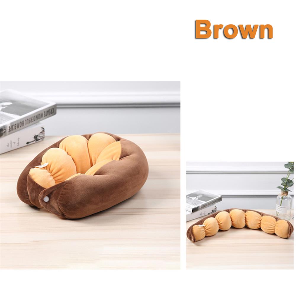 Soft-Breathable-Button-Down-Cervical-Traction-Head-Neck-Pillow-Cushion-Pain-Relief-Sleeper-Travel-1295813-4