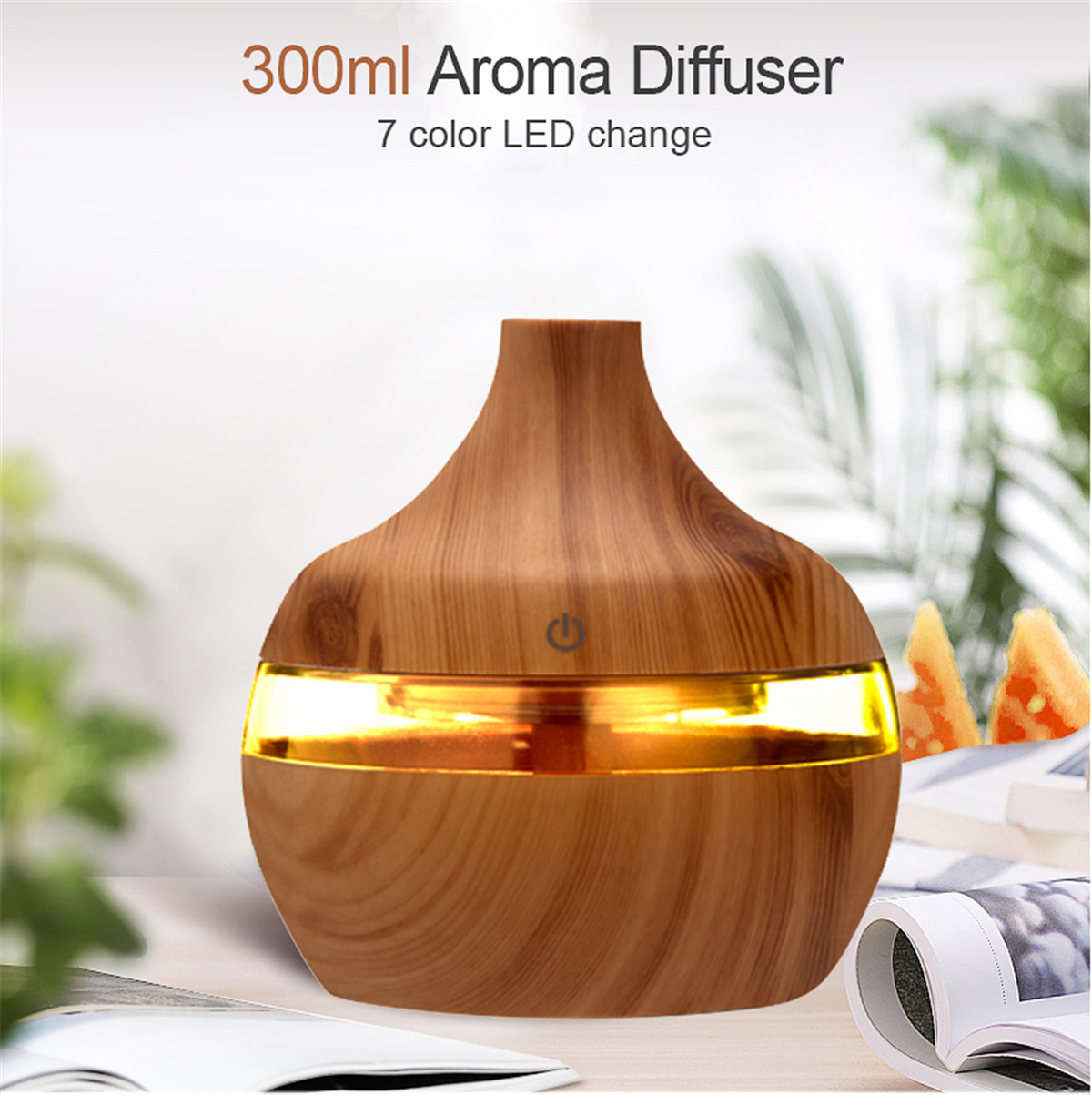 300ml-Electric-Ultrasonic-Air-Mist-Humidifier-Purifier-Aroma-Diffuser-7-Colors-LED-USB-Charging-for--1761154-4