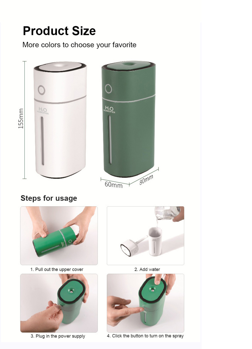 300ml-Mini-Humidifier-Aroma-Essential-Oil-Diffuser-Mist-Maker-USB-Charging-700mAh-Battery-for-Car-Ho-1812091-3