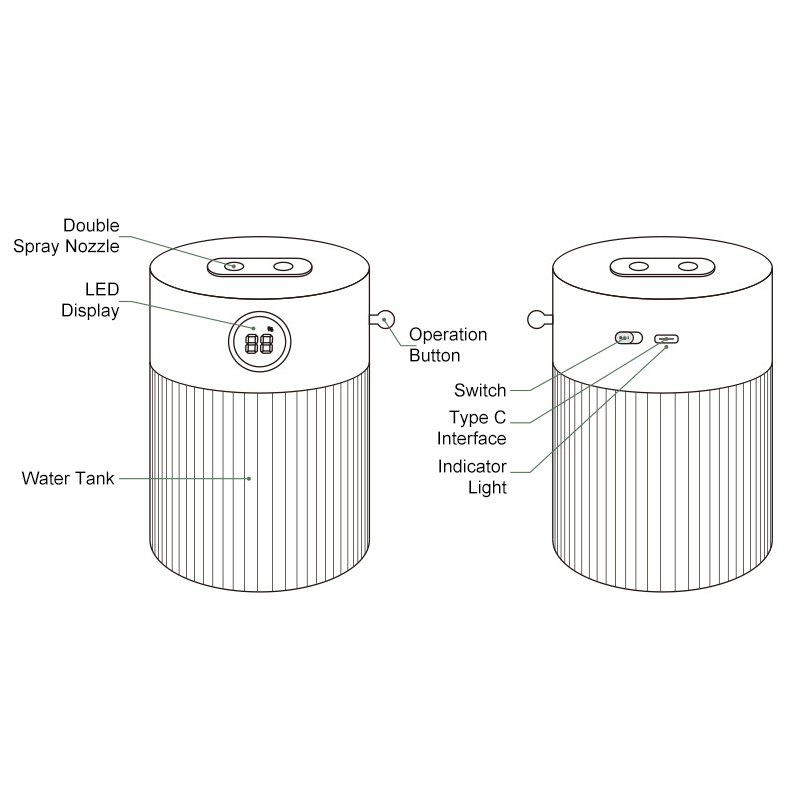 Bakeey-2-Modes-Mini-Air-Humidifier-Digital-Display-Night-Light-USB-Charging-4000mAh-Mute-Auto-off-Pr-1764795-9