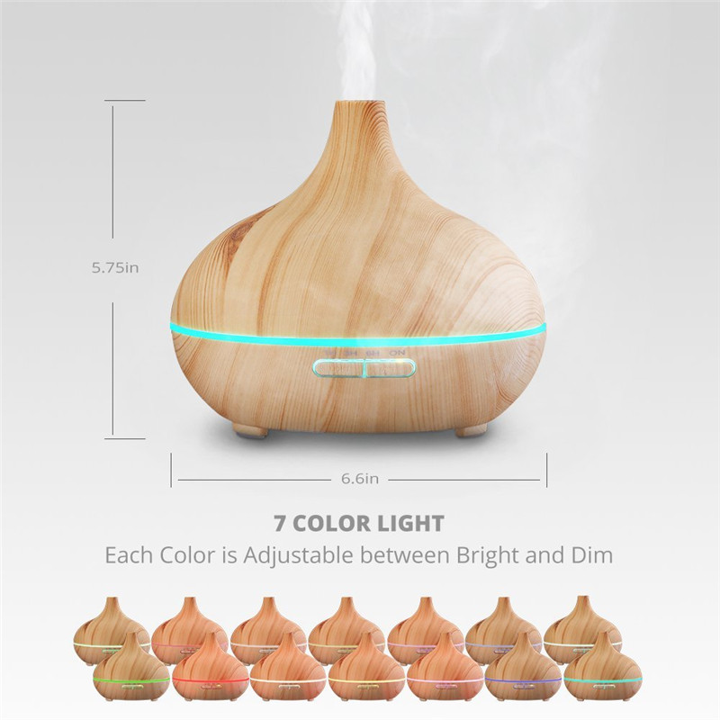 Indoor-300ML-Wood-Grain-Auto-Power-Off-7-Colors-LED-Light-Essential-Air-Humidifier-1309316-5