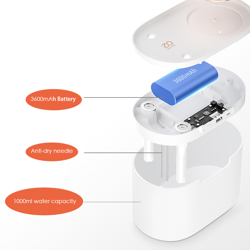 JISULIFE-J505-P-Two-port-Spray-Port-Design-Spray-Humidifier-1L-12h-3600mAh-Long-Endurance-USB-Power--1580955-4