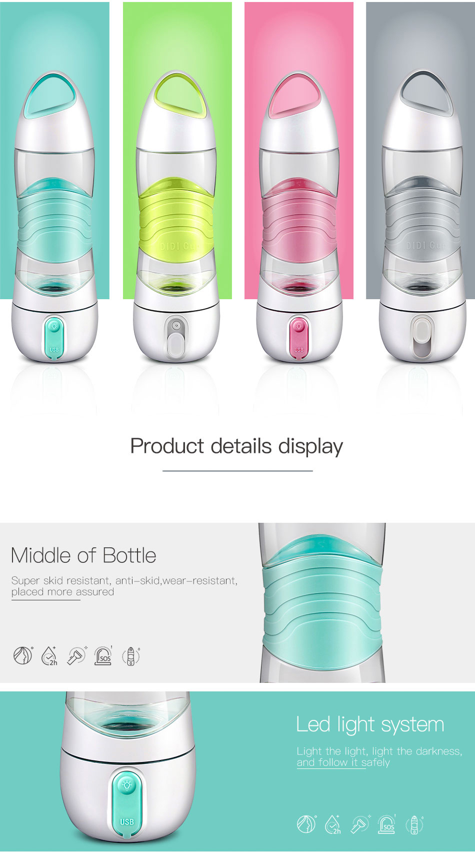 KCASA-DDH8-Portable-USB-Air-Humidifier-Spray-400ML-Water-Bottles-Creative-Outdoor-Drinking-Cup-Sport-1184018-6