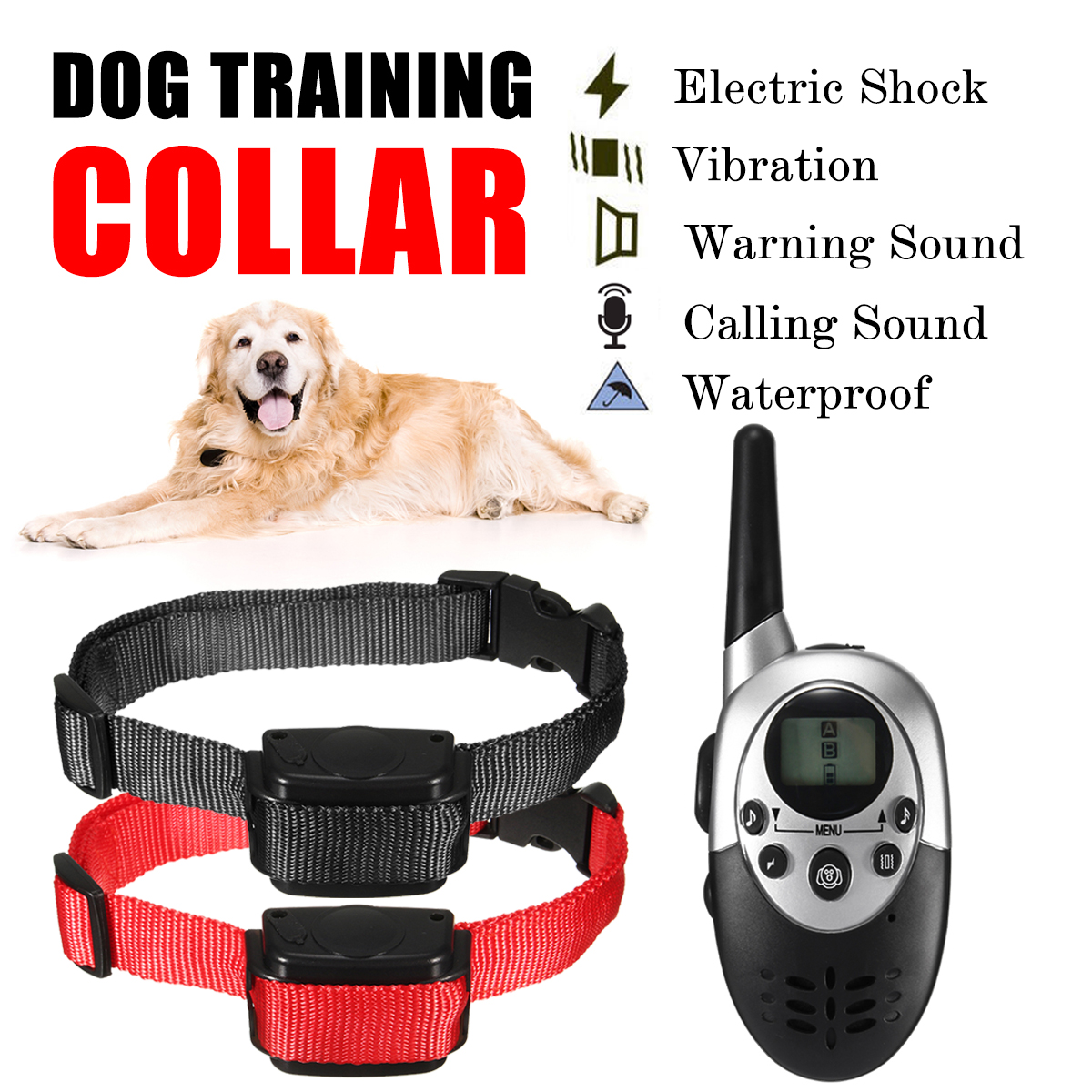 1000M-Distance-Rechargeable-Electric-Dog-Training-Collar-Waterproof-Bark-Stopper-With-Remote-Control-1245886-1