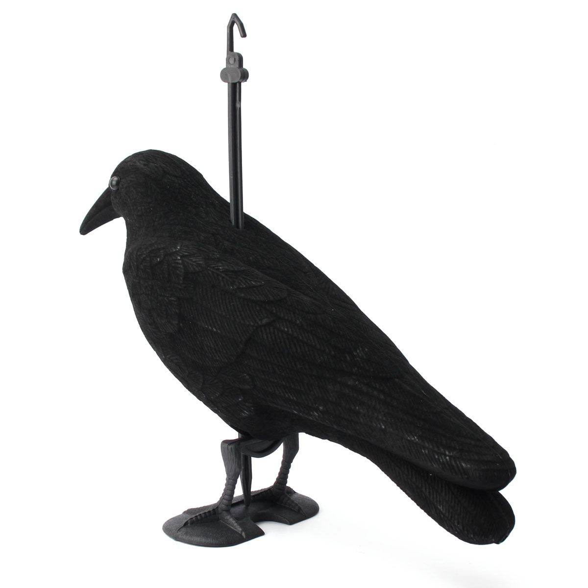 1Pcs-Birds-Decoy-Plastic-Flocked-Hard-Black-Crow-Trap-Decoration-for-Hunting-Camping-1001075-3