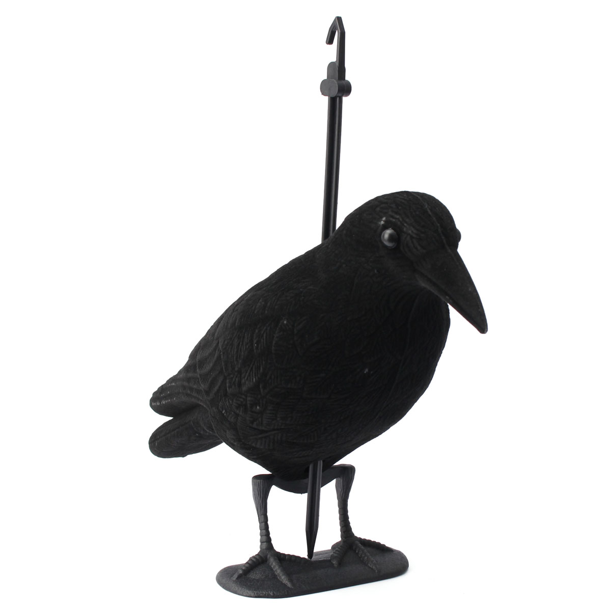 1Pcs-Birds-Decoy-Plastic-Flocked-Hard-Black-Crow-Trap-Decoration-for-Hunting-Camping-1001075-4