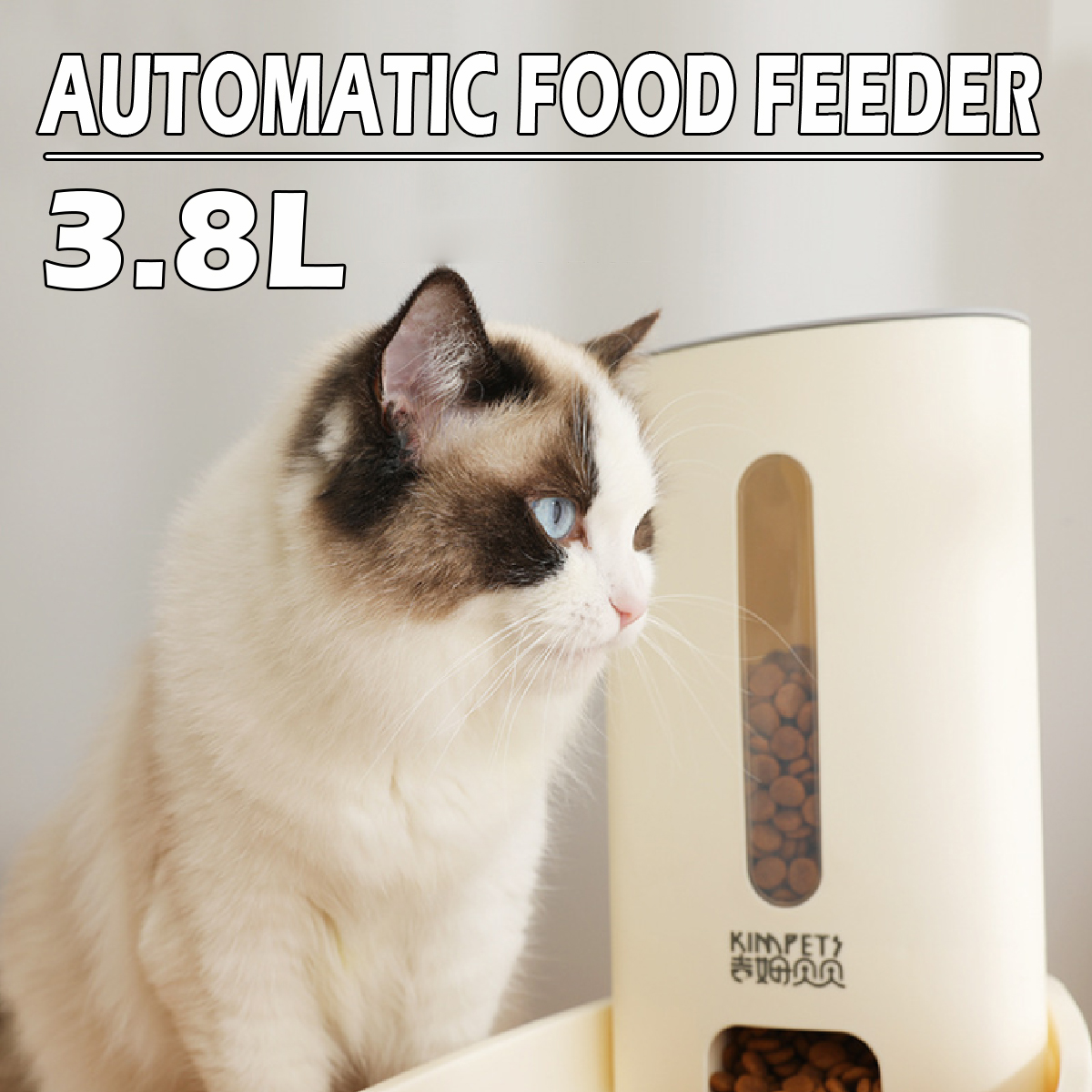 38L-Adjustable-Pet-Automatic-Food-Feeder-Food-Dispenser-Cat-Feeder-Bowl-1675417-1