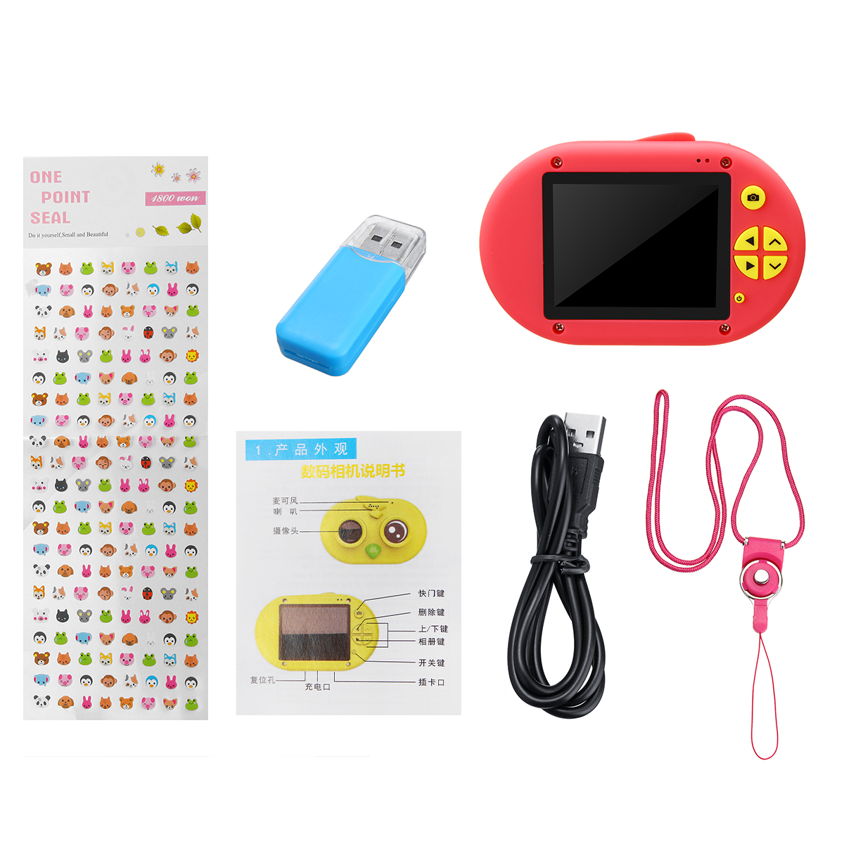 8M-1944P-Video-Recording-Mini-Kids-Camera-USB-Rechargeable-Children-Carton-Camera-1533311-10