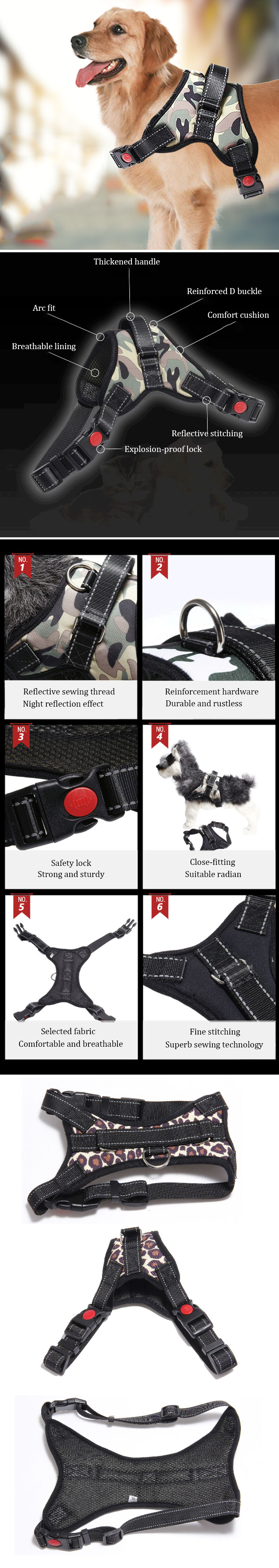 Adjustable-Hunting-Dog-Tactical-Vest-Nylon-Waterproof-Pet-Puppy-Harness-Collar-Training-Traction-Rop-1399251-1