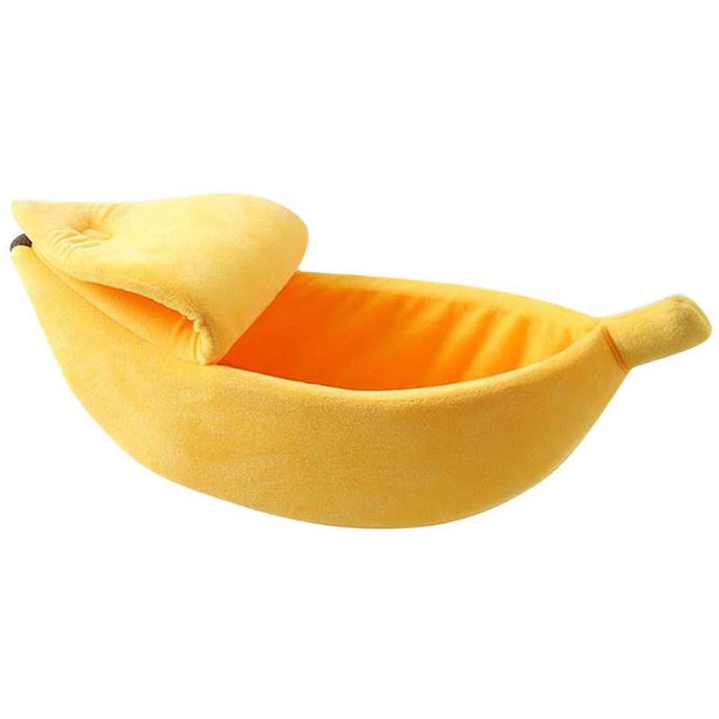 Banana-Cat-Bed-Warm-Durable-Portable-Pet-Basket-Dog-Cushion-Pet-Supplies-1881259-1