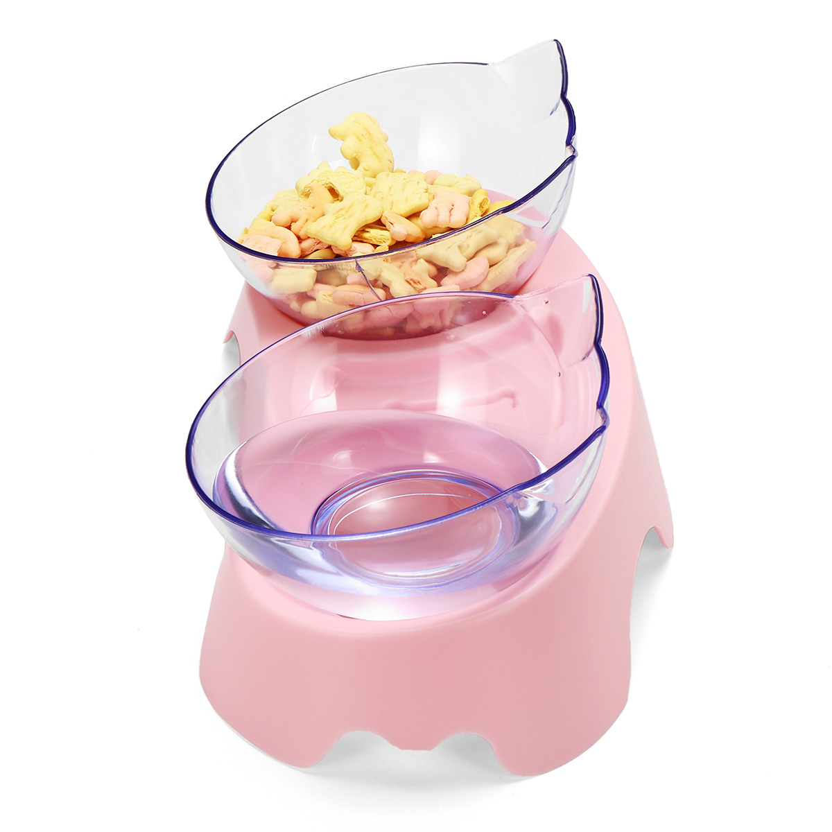 Cat-Double-Bowl-Non-slip-Pet-Food-Water-Feeder-Dish-Elevated-Stand-Pet--Supplies-1864386-6