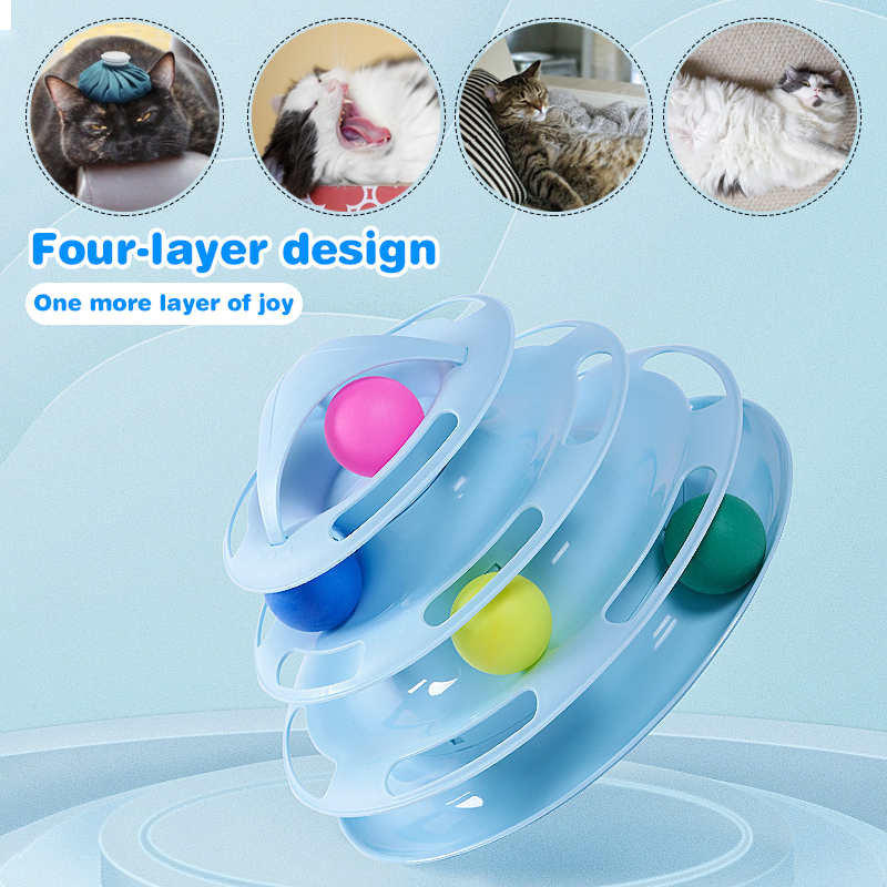Four-layer-Cat-Turntable-Cat-Toy-Funny-Interactive-Amusement-Ball-Pet-Supplies-1843025-10
