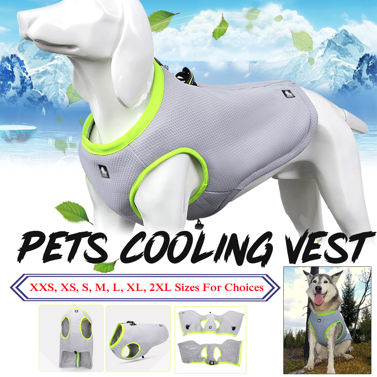 Hunting-Dog-Pet-Vest-Coat-Breathable-Sunscreen-Cooling-Tactical-Clothing-Jacket-Dog-Traction-Rope-1341139-3