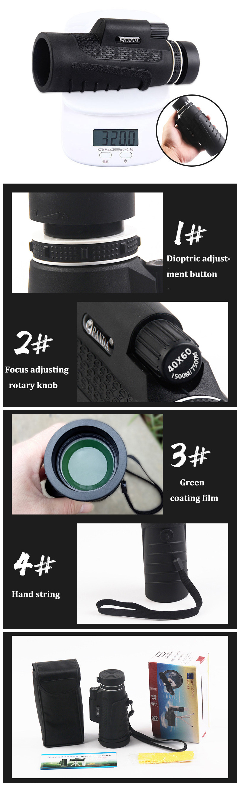 Panda-40X60-Monocular-Hunting-Optic-Len-Telescope-HD-Night-Vision-With-Tripod-Phone-Clip-1642687-2