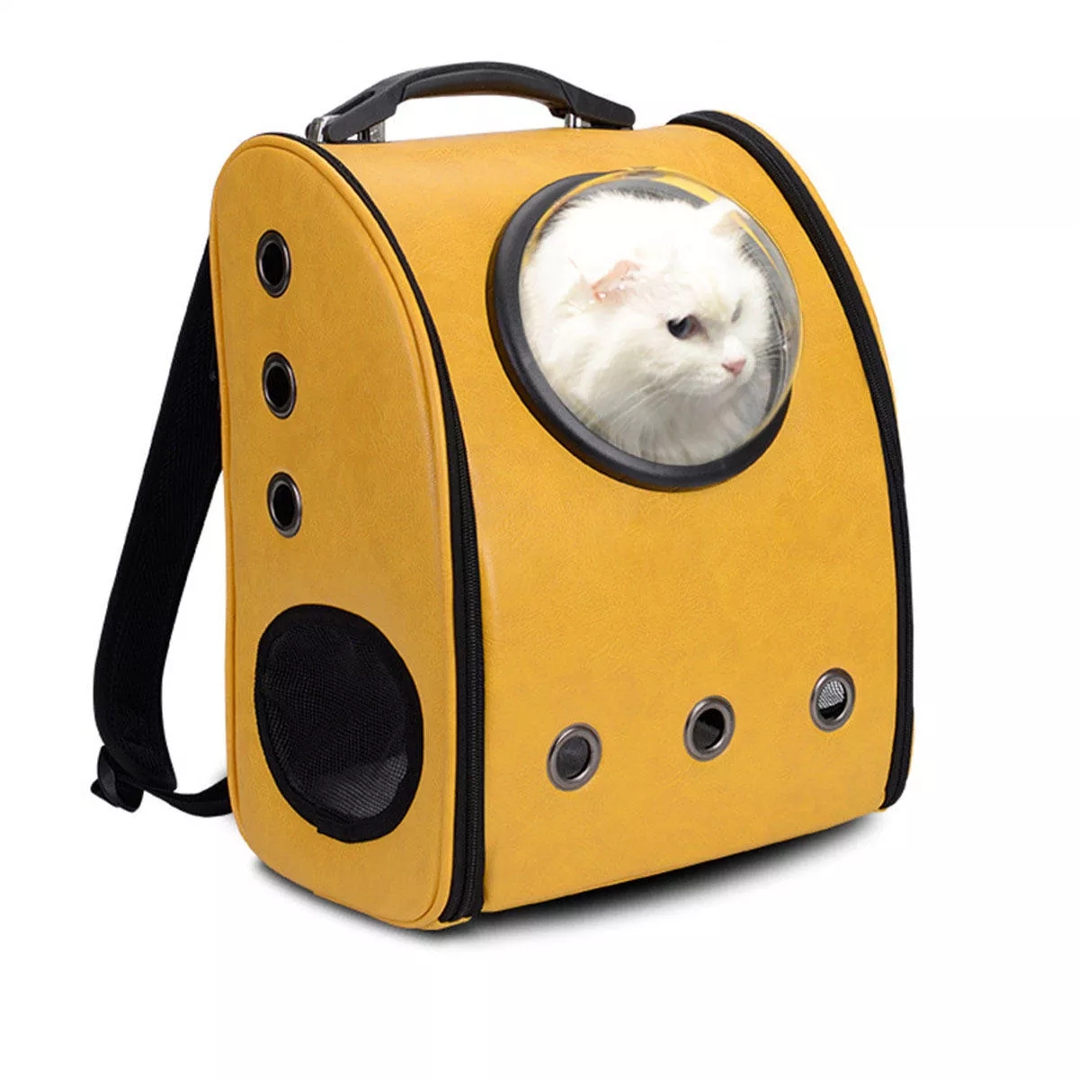 Pet-Astronaut-Capsule-Backpack-Portable-Outdoor-Pet-Bag-Breathable-Cat-Dog-Backpack-1521332-10