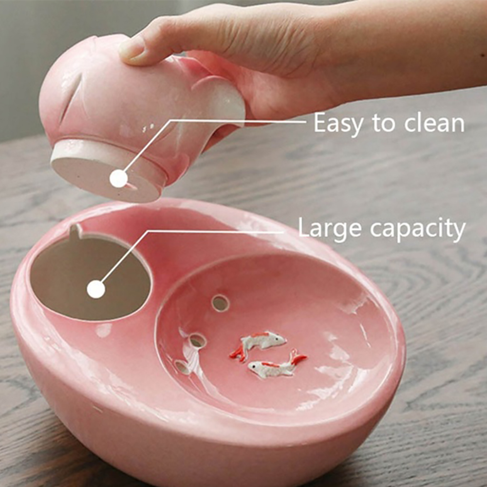 Pet-Cat-Dog-Auto-Circulating-Water-Dispenser-Filter-Ceramic-Lotus-Fountain-Drinking-1934096-5