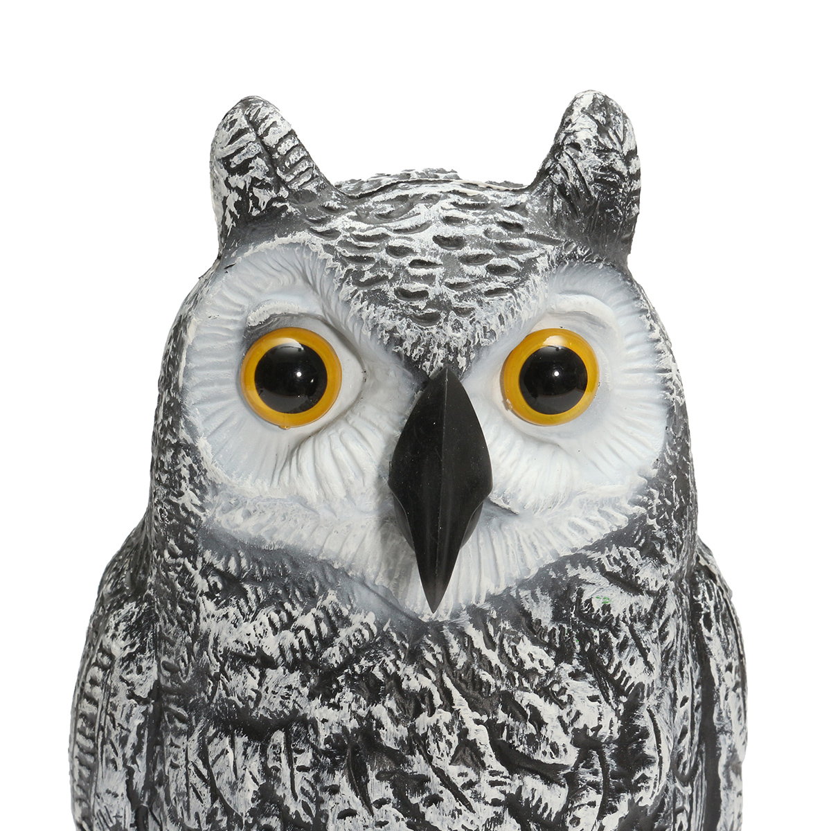 Plastic-Standing-Fake-Owl-Hunting-Decoy-Deterrent-Scarer-Repeller-Garden-Decor-1243366-2
