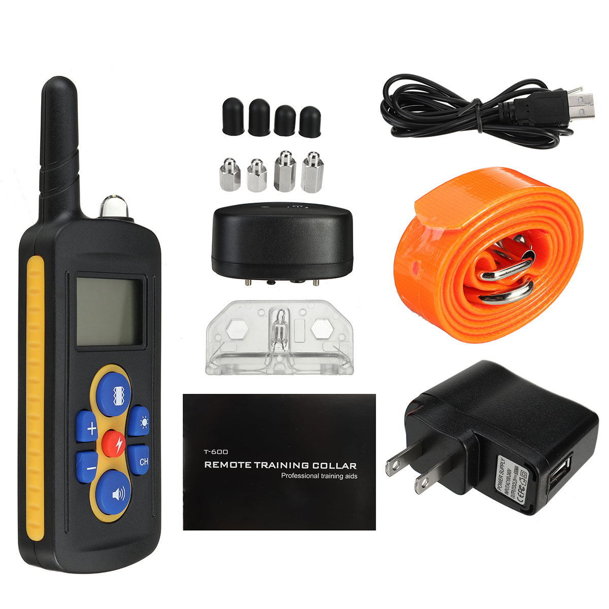 Remote-Dog-Trainer-Dog-Collar-Three-Modes-Adjustable-Vibration-Waterproof-Dog-Leash-Pet-Supplies-1865791-11