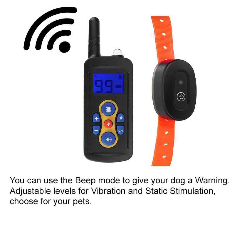 Remote-Dog-Trainer-Dog-Collar-Three-Modes-Adjustable-Vibration-Waterproof-Dog-Leash-Pet-Supplies-1865791-5