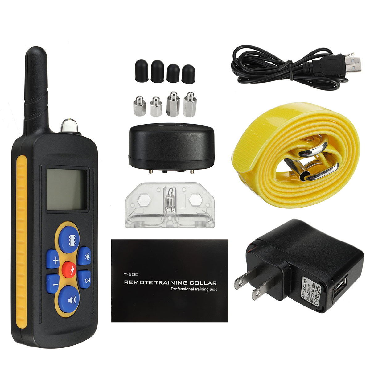 Remote-Dog-Trainer-Dog-Collar-Three-Modes-Adjustable-Vibration-Waterproof-Dog-Leash-Pet-Supplies-1865791-9
