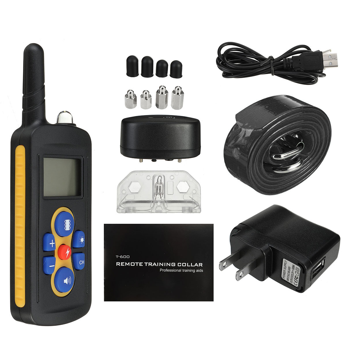 Remote-Dog-Trainer-Dog-Collar-Three-Modes-Adjustable-Vibration-Waterproof-Dog-Leash-Pet-Supplies-1865791-10