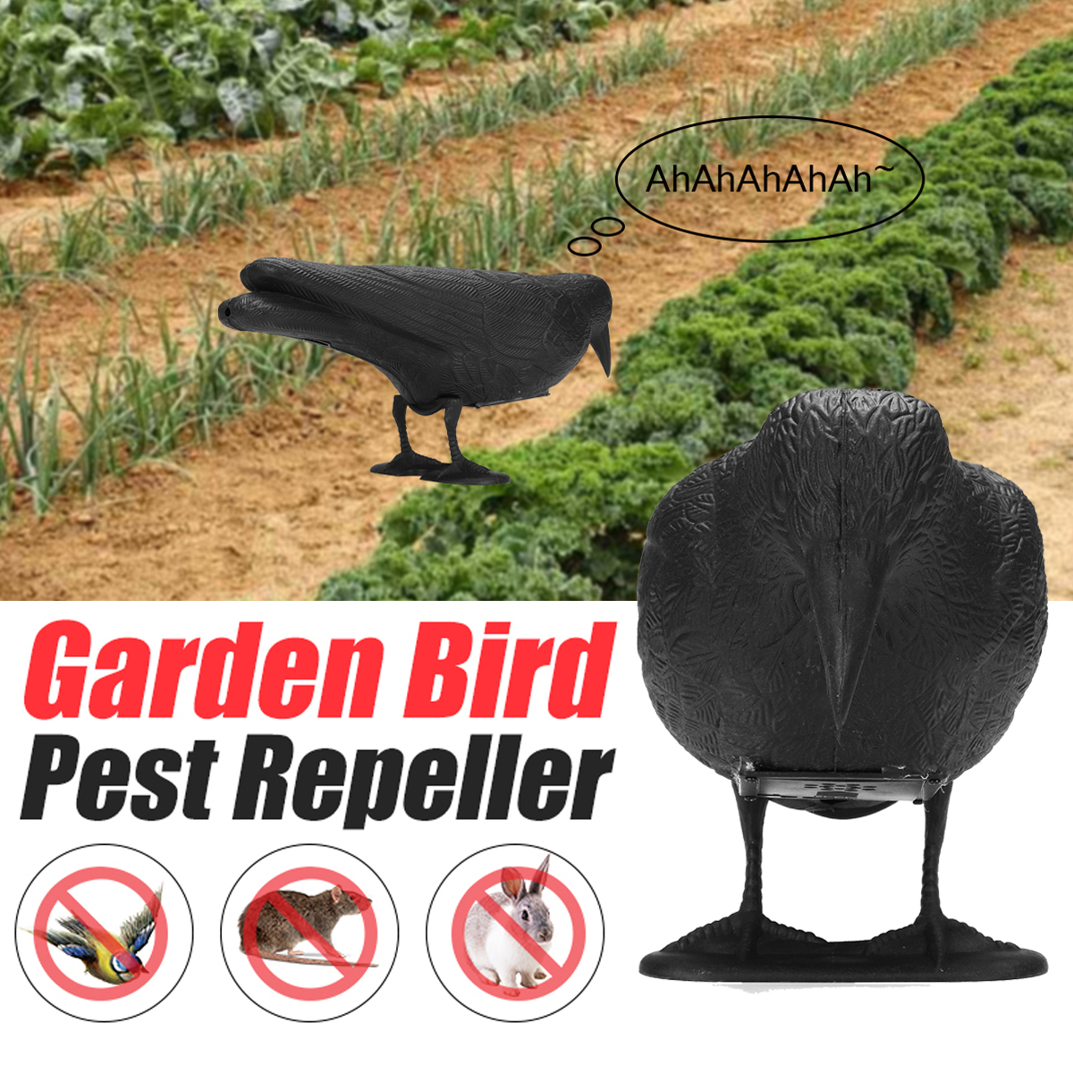 Simulation-Crow-Bird-Scarer-Deterrent-Repeller-Garden-Weed-Pest-Vocalization-Hunting-Decoy-Outdoor-1797254-1