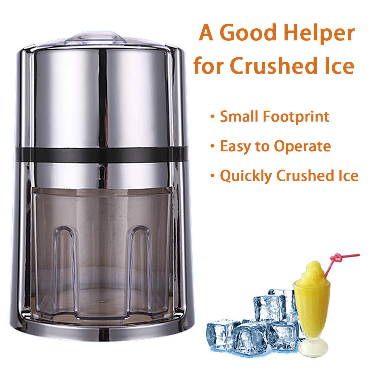 15L-Portable-Manual-Ice-Crusher-Ice-Maker-Snow-Cone-Machine-Ice-ShaverStainless-Steel-Ice-Cream-Scoo-1928427-3