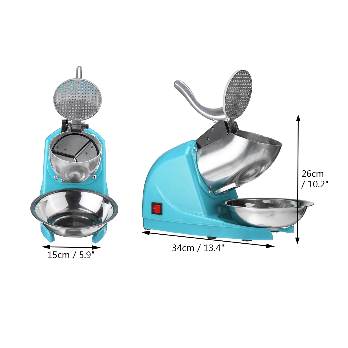 380W-1500RPM-Electric-Ice-Crusher-Shaver-Commercial-Machine-Snow-Maker-100kgh-1823405-16