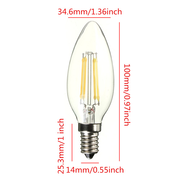 E14-4W-PureWarm-White-Edison-Filament-LED-Candle-Flame-Lamp-220-240V-975956-5