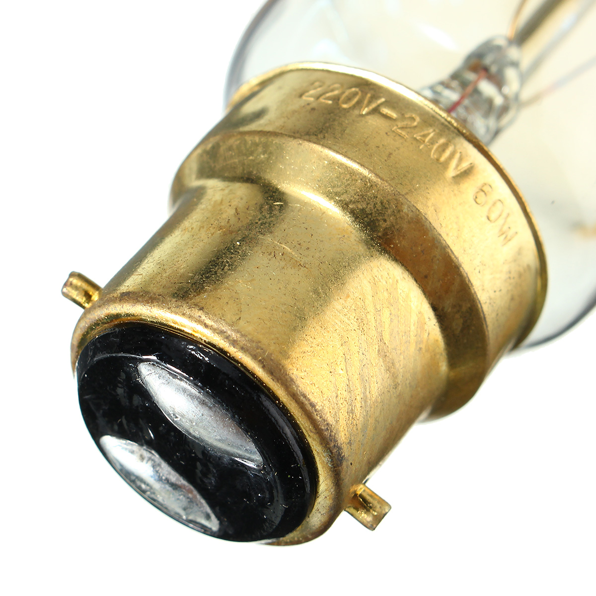 Kingso-AC220V-B22-60W-A19-Teardrops-Shape-Amber-Shell-Edison-Retro-Incandescent-Light-Bulb-for-Home-1100749-4