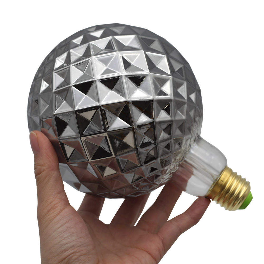 Lighting-Designer-AC220V-E27-2700K-4W-G125-LED-Incandescent-Light-Bulb-Smoky-Gray-Pineapple-Pattern--1772444-5