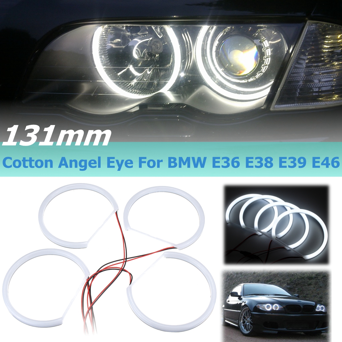 131MM-Halo-Ring-Cotton-Light-LED-Angel-Eye-For-BMW-E36-3-Series-E38-E39-E46-Car-Lights-1460190-1