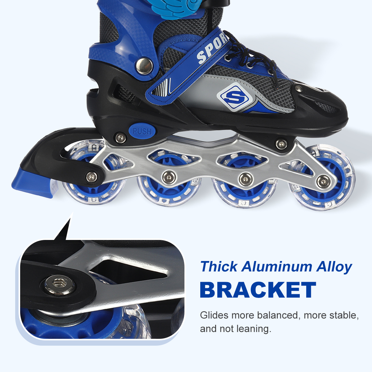 Kids-Inline-Skates-Adjustable-Illuminating-Roller-Skating-Shoes-Sliding-Free-Skating-Sneakers-1859309-4