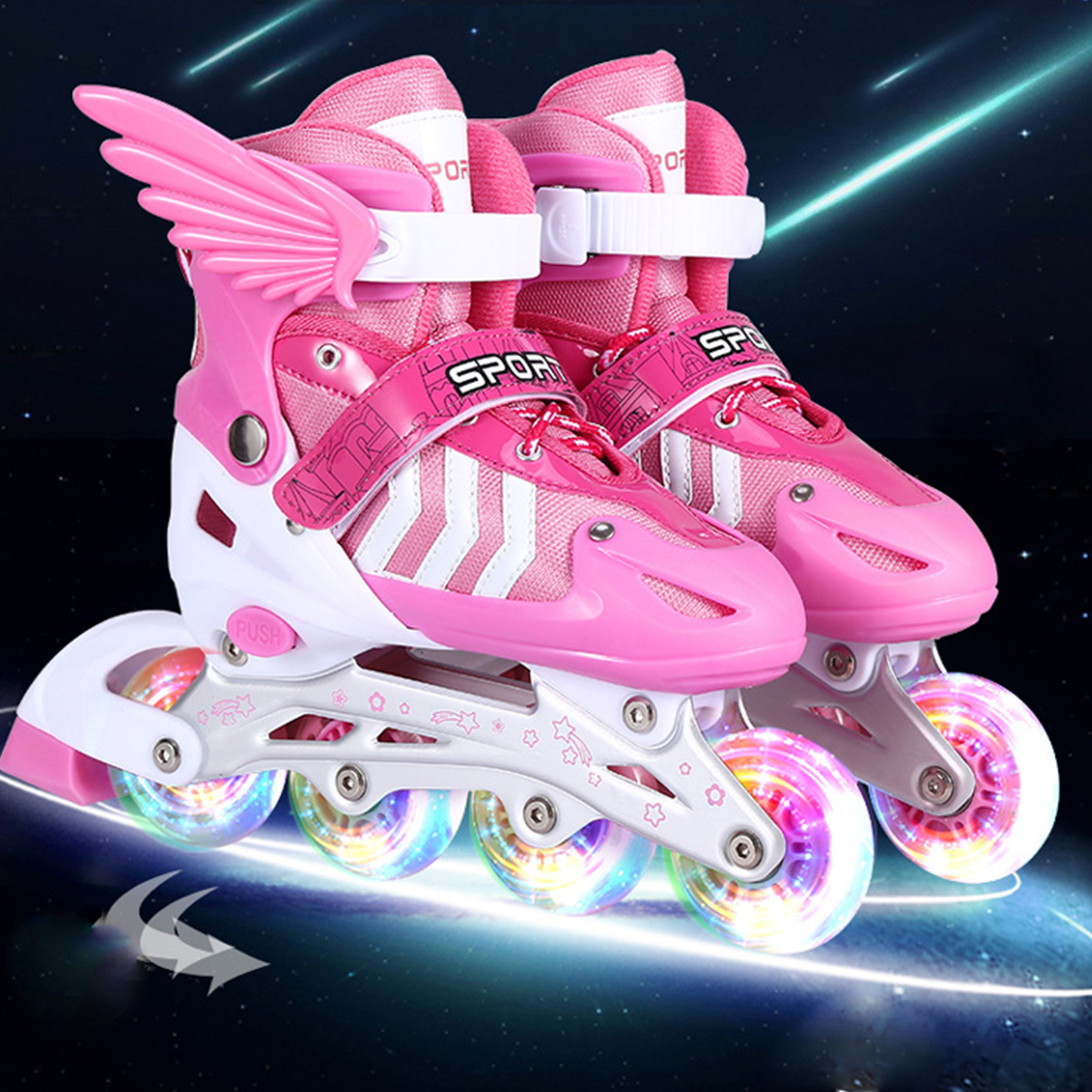 SML-Inline-Skates-with-4-LED-PVC-Skate-Wheels--Entry-level-Kid-Women-Men-Roller-Skates-Birthday-Gift-1808954-1