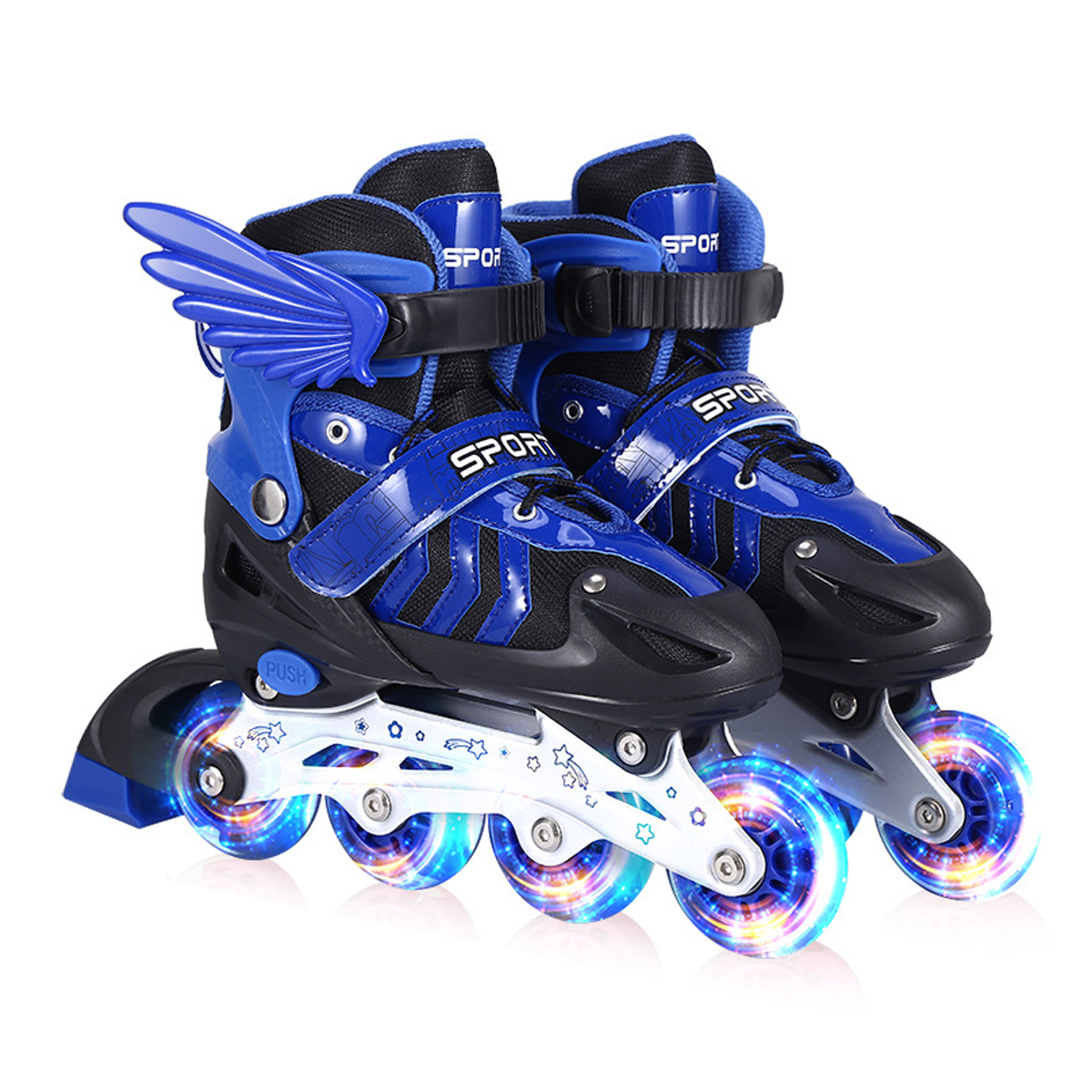 SML-Inline-Skates-with-4-LED-PVC-Skate-Wheels--Entry-level-Kid-Women-Men-Roller-Skates-Birthday-Gift-1808954-12
