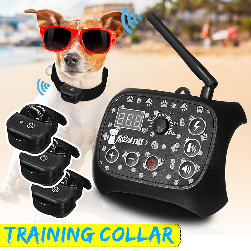 Wireless-Electric-Pet-Fence-Waterproof-Collar-Containment-System-Transmitter-123xReceiver-1631342-1
