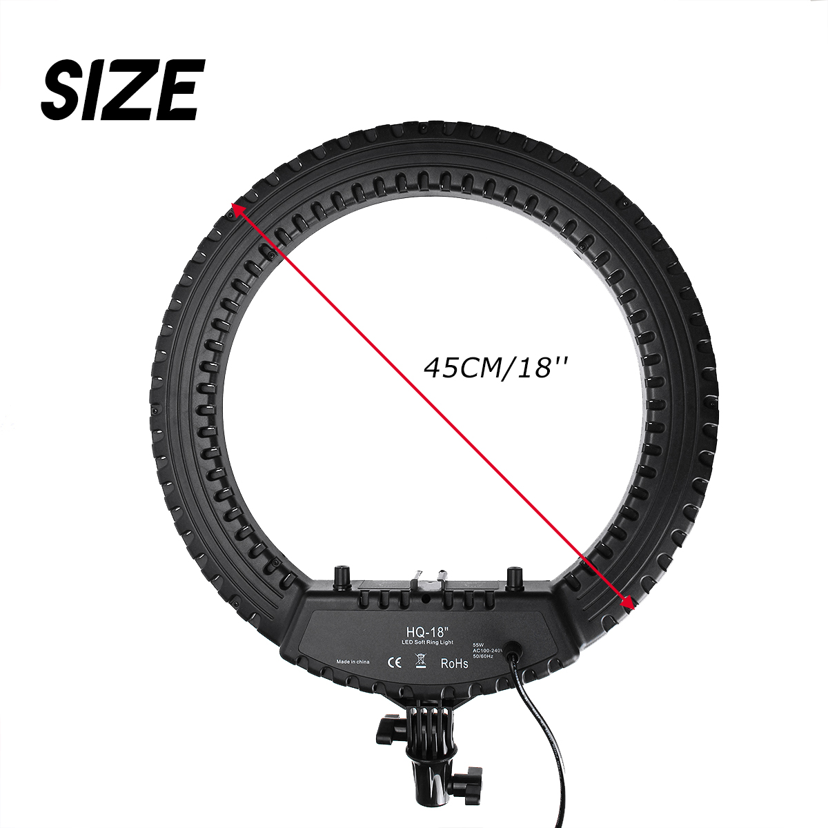 100-240V-18-inch-Ring-Light-Mobile-Phone-Live-Beauty-Night-Light--Hose-Phone-Clip--PTZ-Stepless-Dimm-1638318-4