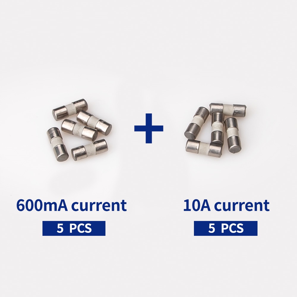1020pcs-ANENG-1035mm-Ceramic-Fuse-600mA-10A-250V-for-Multimeter-1599048-9