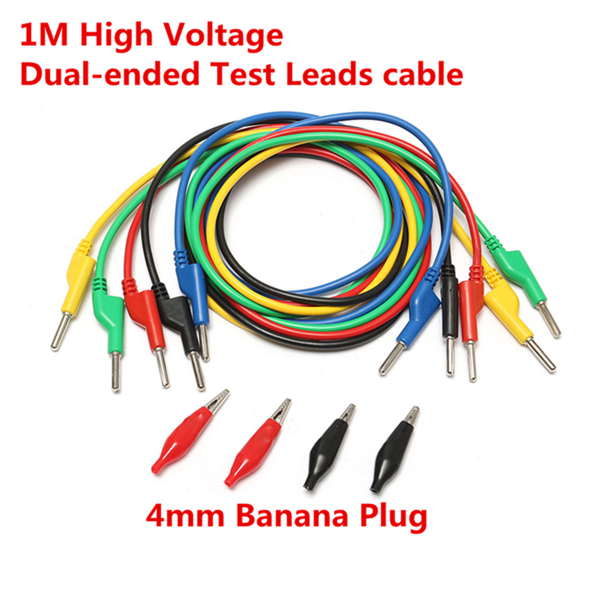 DANIU-5Pcs-5-Colors-Silicone-Banana-to-Banana-Plugs-Test-Probe-Leads-Cable-1157614-9