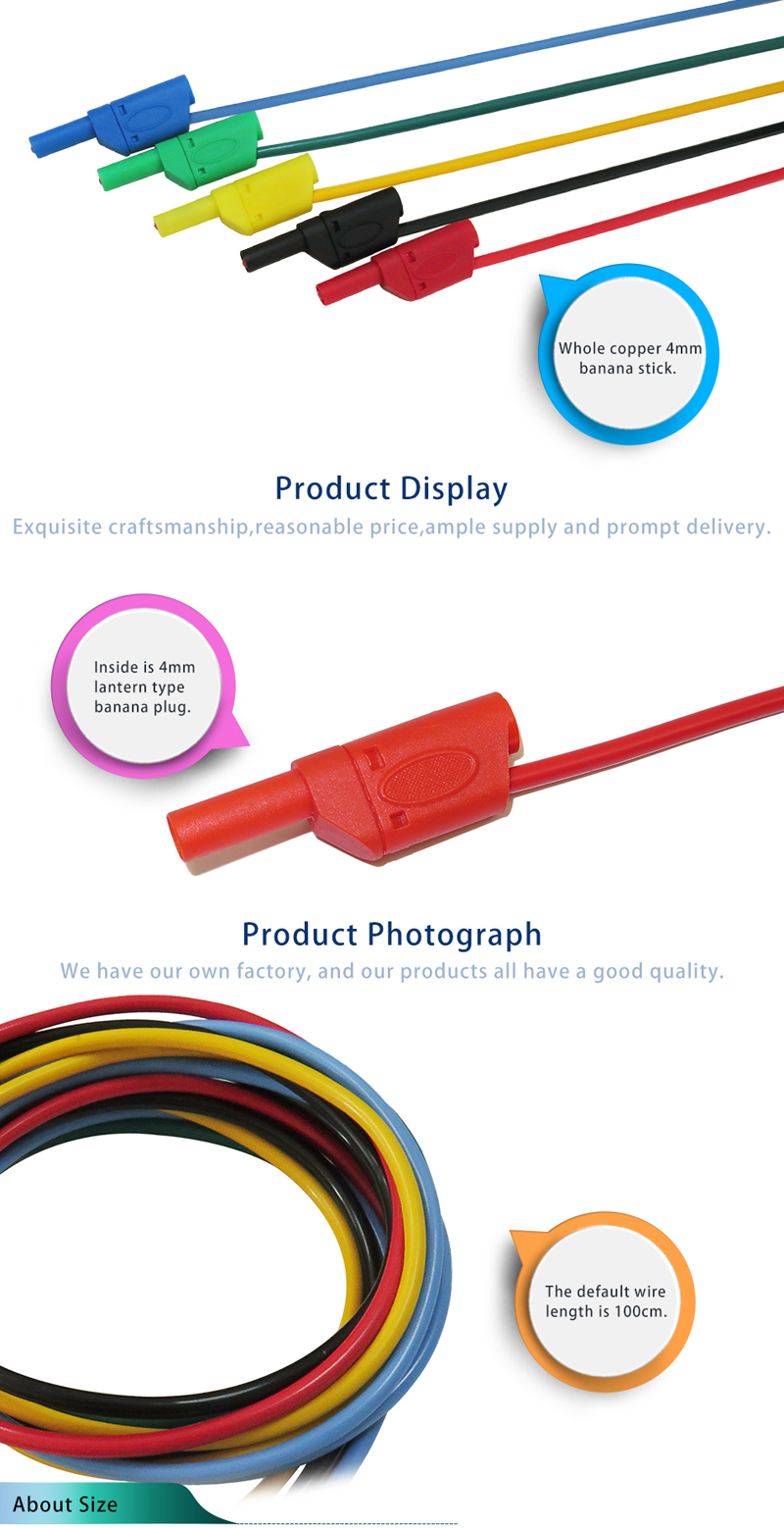 DANIU-P1050-5Pcs-5-Colours-1M-4mm-Banana-to-Banana-Plug-Soft-Silicone-Test-Cable-Lead-for-Multimeter-1136464-2