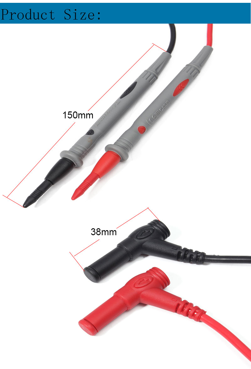 ELECALL-A-18-J-PVC-Needle-Tip-Probe-Test-Leads-Pin-Hot-Universal-Digital-Multimeter-Multi-Meter-Test-1264815-2