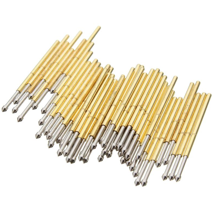 P100-E2-100Pcs-Dia-136mm-Length-333mm-180g-Spring-Test-Probe-Pogo-Pin-Tool-1169311-2