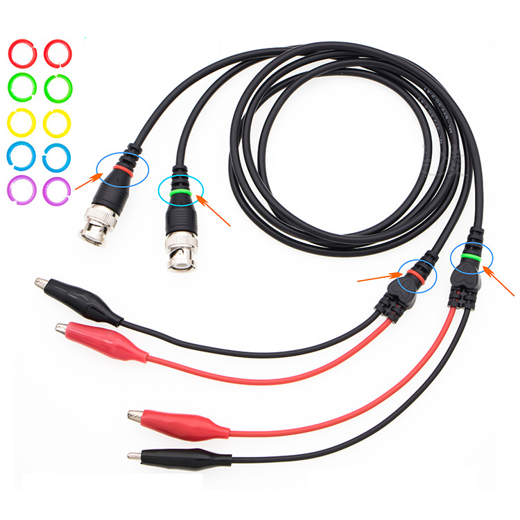 Y101X-1Pcs-11M--BNC-To-Crocodile-Clamping-Line-Alligator-Clip--Oscilloscope-Probe-1480710-2