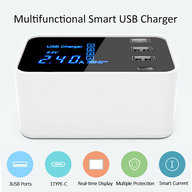 3USB-Port-USB-Charger-Type-C-LCD-Display-Charger-100-240V-Charging-Station-1590747-12