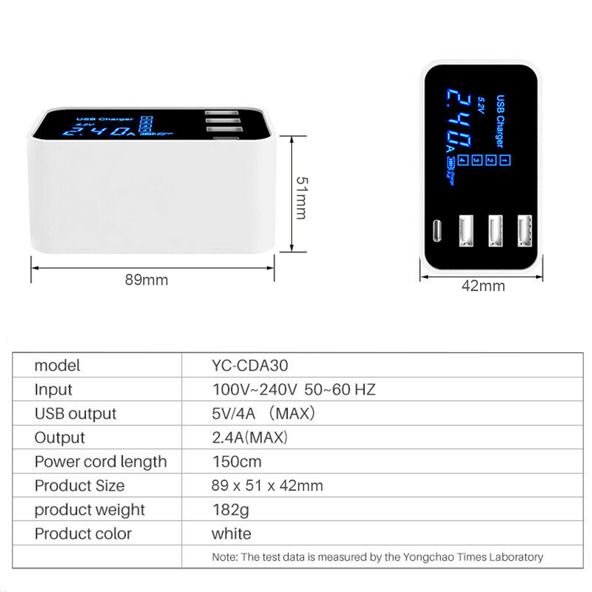 3USB-Port-USB-Charger-Type-C-LCD-Display-Charger-100-240V-Charging-Station-1590747-13