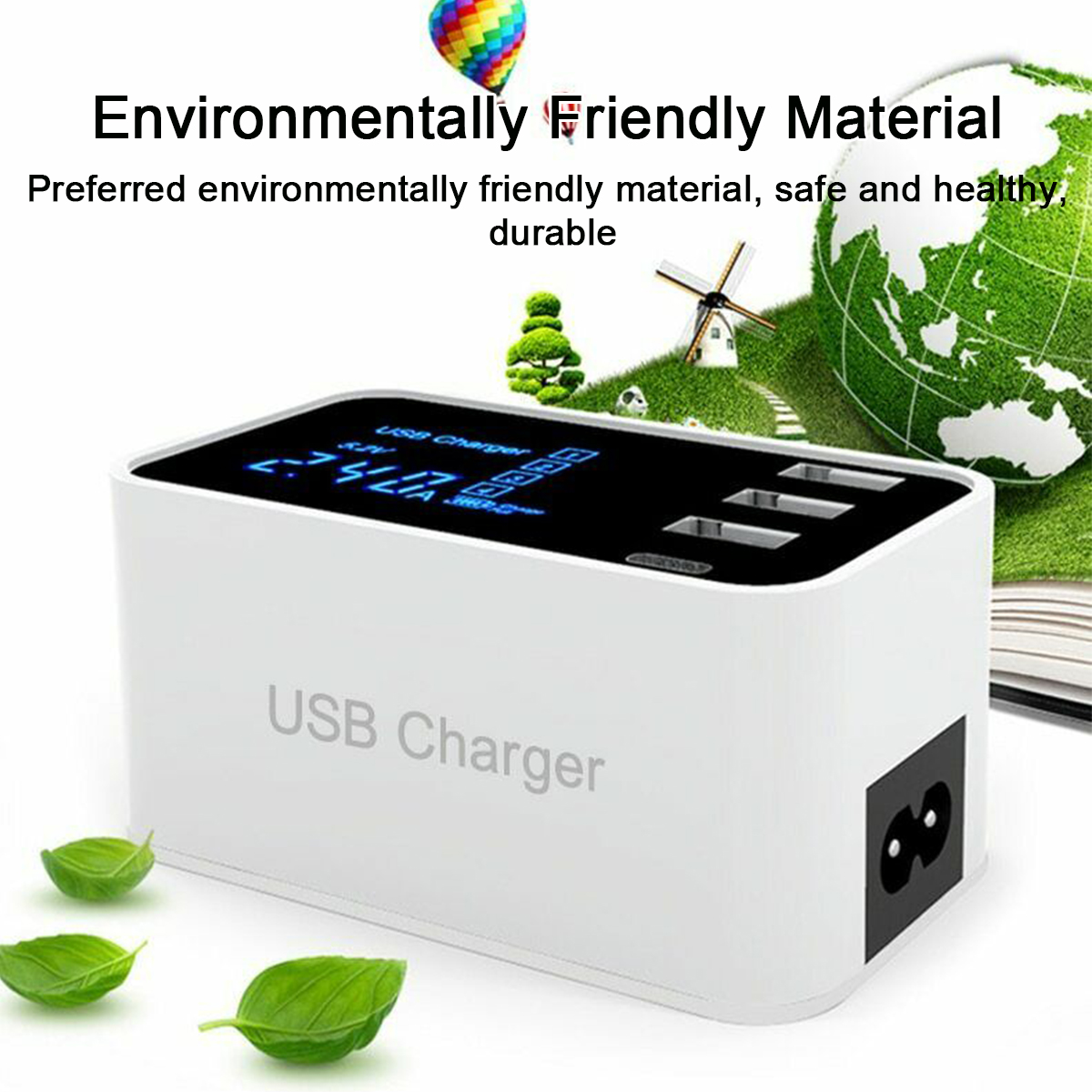 3USB-Port-USB-Charger-Type-C-LCD-Display-Charger-100-240V-Charging-Station-1590747-8
