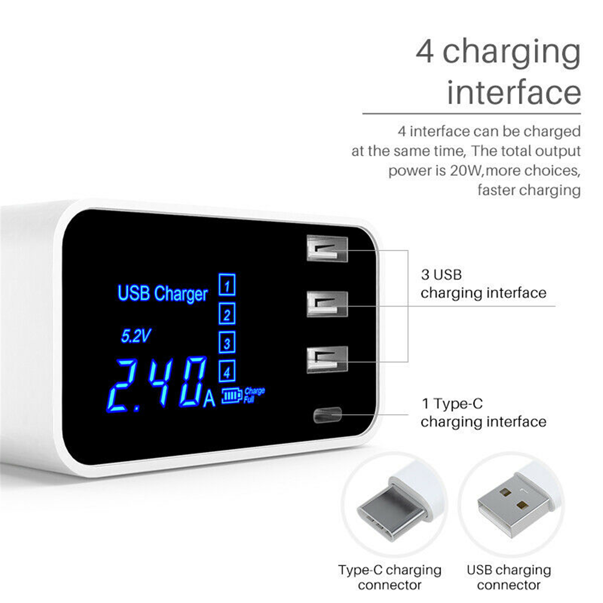 3USB-Port-USB-Charger-Type-C-LCD-Display-Charger-100-240V-Charging-Station-1590747-10