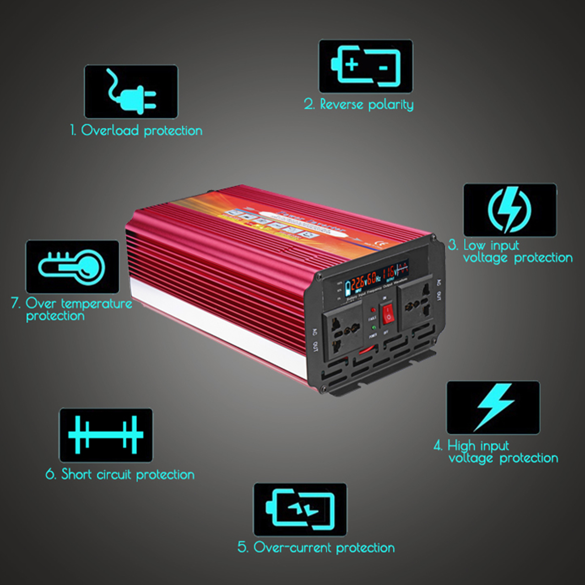 4000W-Car-Caravan-Solar-Power-Inverter-1224V--220V-Sine-Wave-Charger-Converter-1668559-5