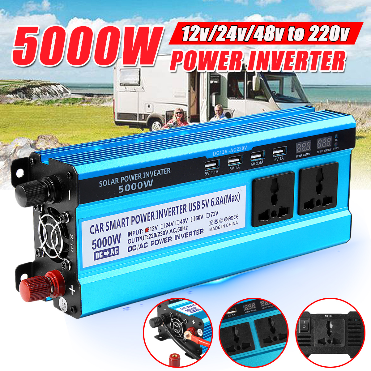5000W-LCD-Solor-Power-Inverter-DC-12V24V48V-To-AC-220V-Converter-3-Sockets-4-USB-Ports-1482128-1